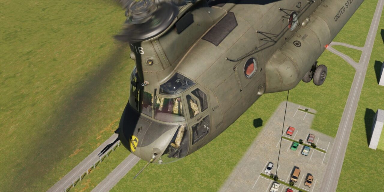 DCS: CH-47F zprávy z vývoje se zaměřují na aktualizace systému DAFCS